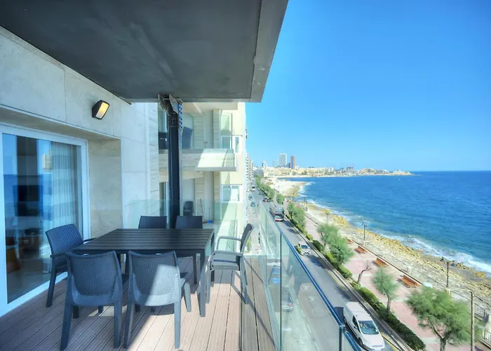 Large 3 Bedroom With Seafront Balcony Ddif1-5 Sliema